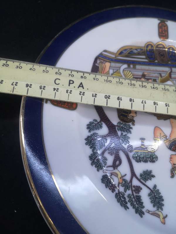 Egyptian plate no 3444 Sample no 1