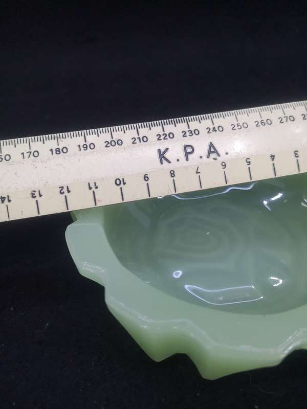Jadeite ashtray