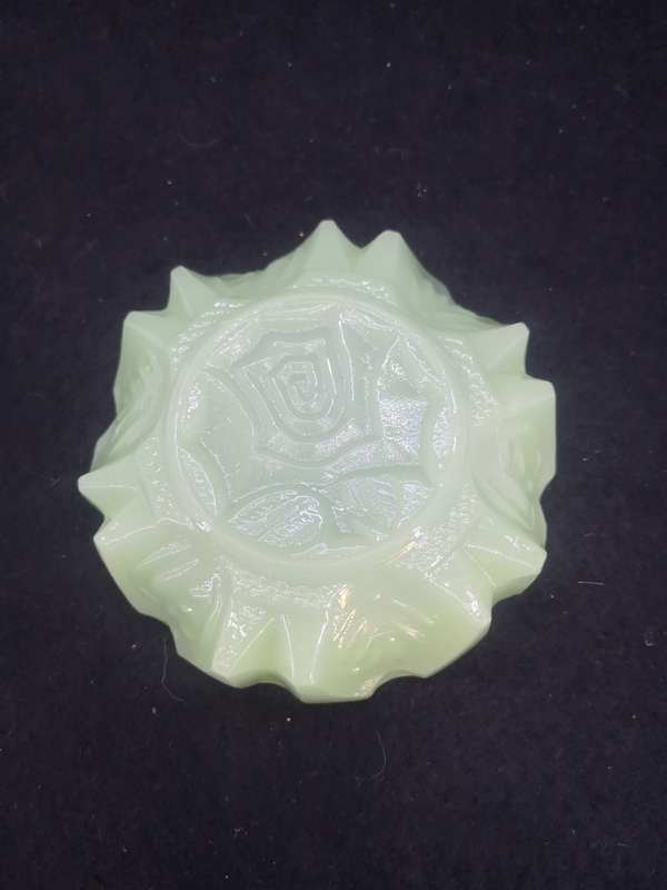 Jadeite ashtray