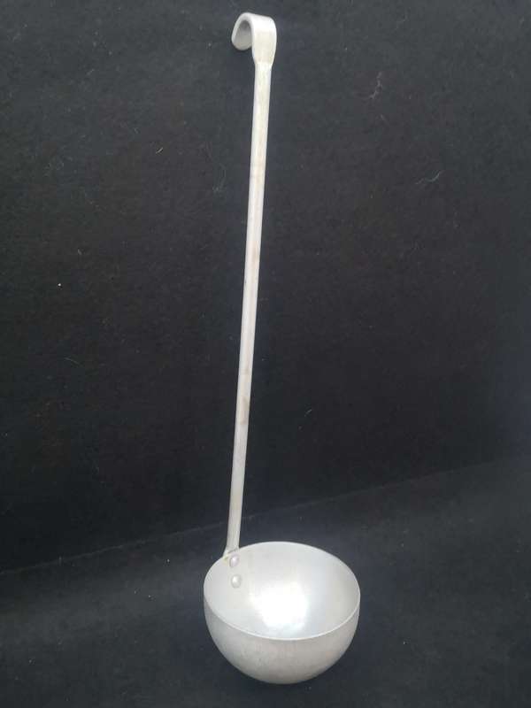 Aluminum soup ladle
