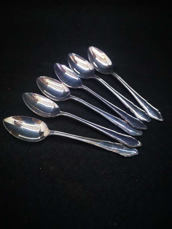 6 EPNS teaspoons