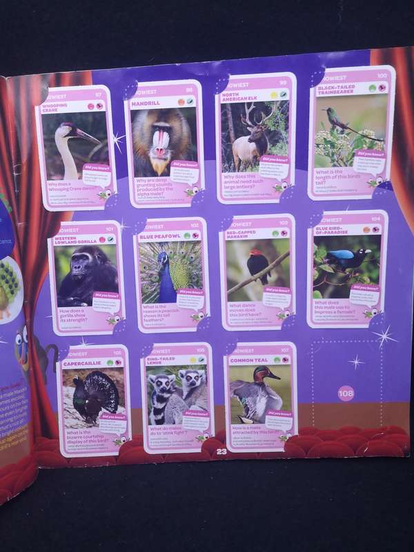 Pick and Pay Super Animal Collectors Album - almost full