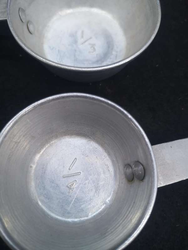 Measuring cup set aluminum