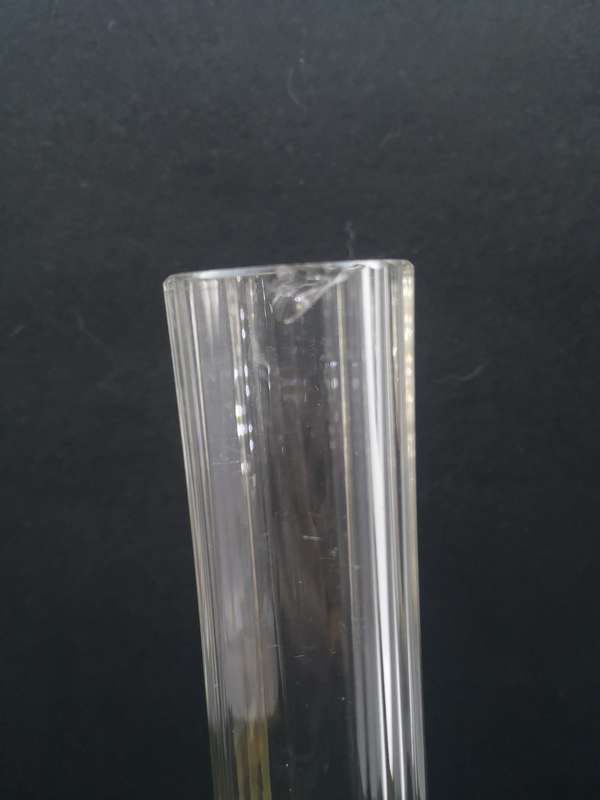 Two tall vases - small chips