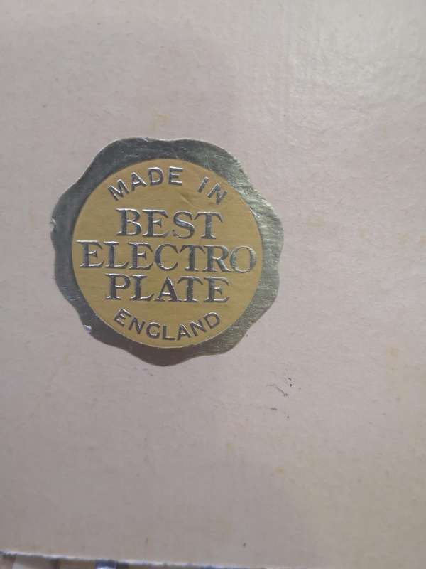 Electro plate cake forks
