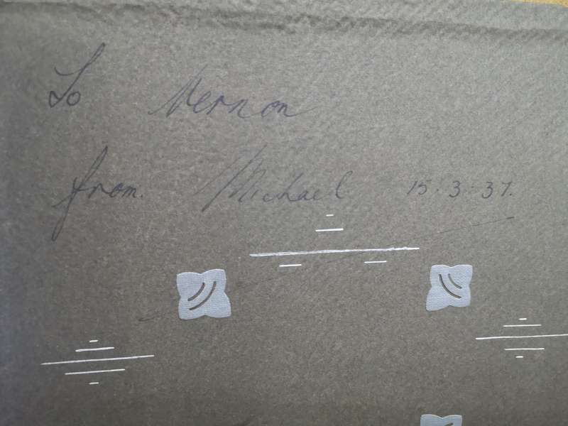 Antique photo album - empty