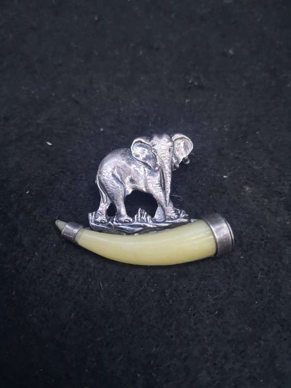 Addo Elephant brooch