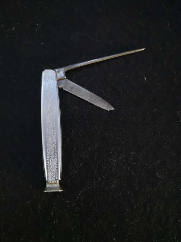 Vintage Richards Sheffield England 3 in 1 Pipe smokers' pocketknife Tool Tamper Poker