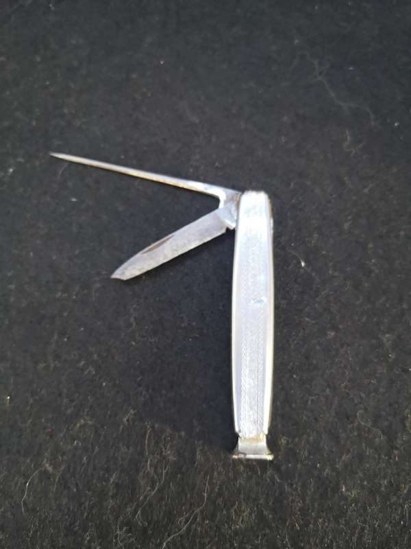 Vintage Richards Sheffield England 3 in 1 Pipe smokers' pocketknife Tool Tamper Poker