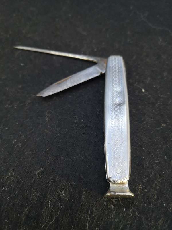 Vintage Richards Sheffield England 3 in 1 Pipe smokers' pocketknife Tool Tamper Poker