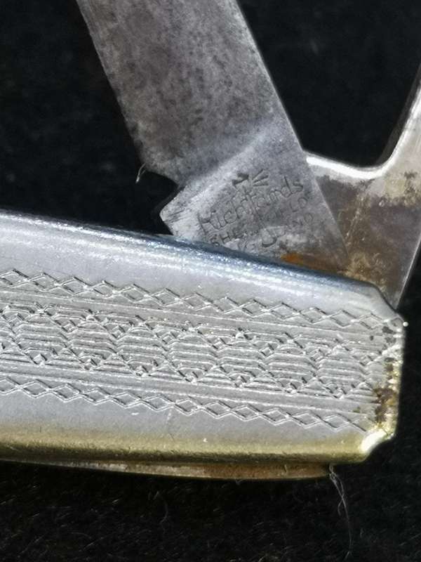 Vintage Richards Sheffield England 3 in 1 Pipe smokers' pocketknife Tool Tamper Poker
