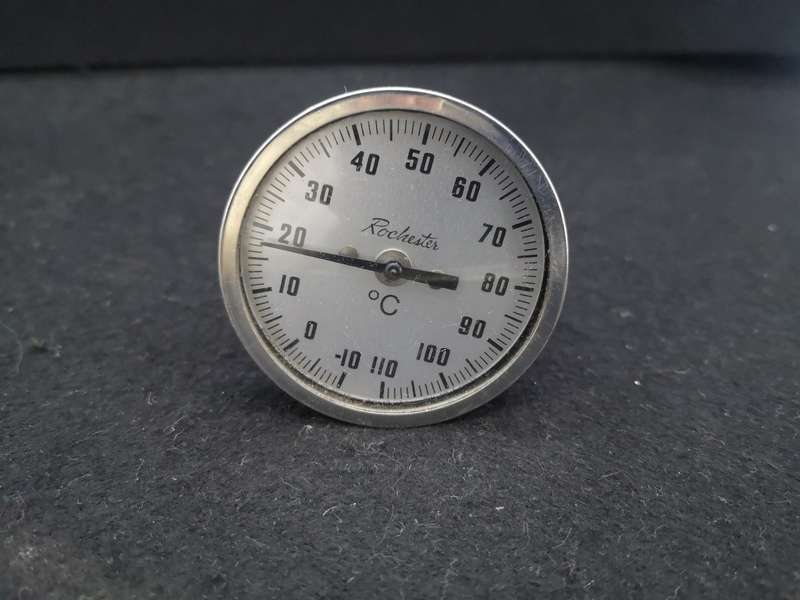 Rochester industrial thermometer gauge