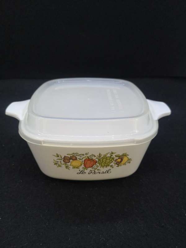 Vintage Corning Ware P 43 B 700ml casserole "Spice of Life - Le Persil