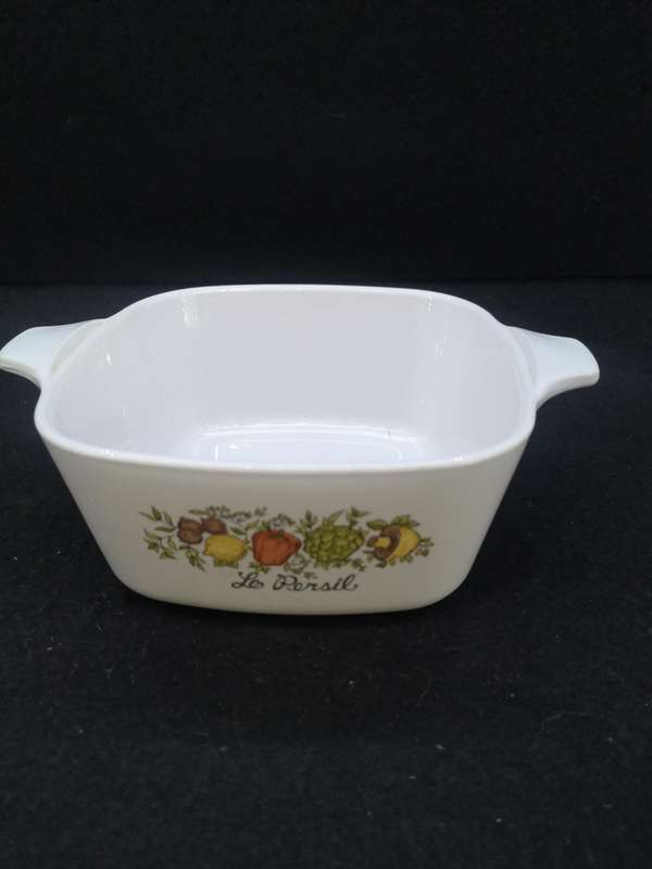 Vintage Corning Ware P 43 B 700ml casserole "Spice of Life - Le Persil