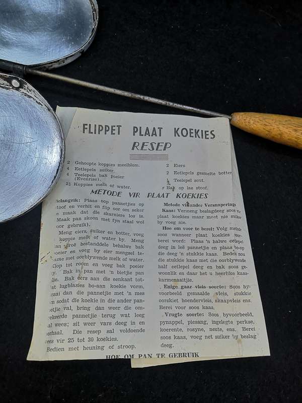 Vintage flapjack maker