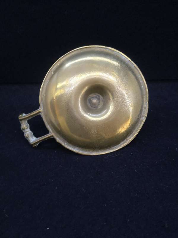 Vintage brass candle holder French brass Collection