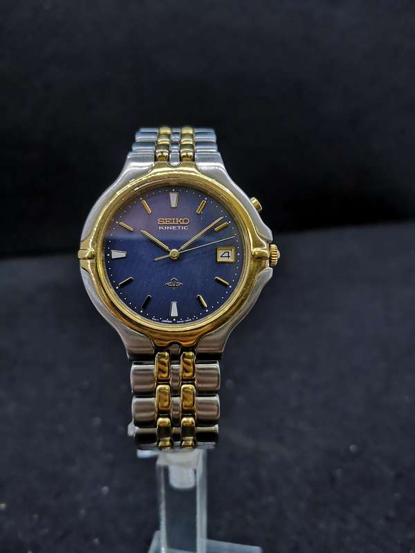 Seiko Kinetic men's watch - untested from shop auction
