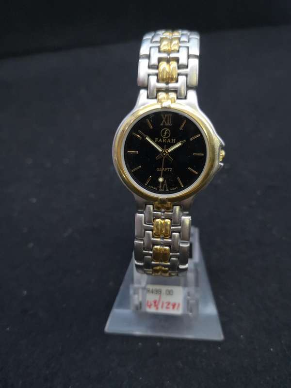 Farah Quartz watch - untested from shop auction