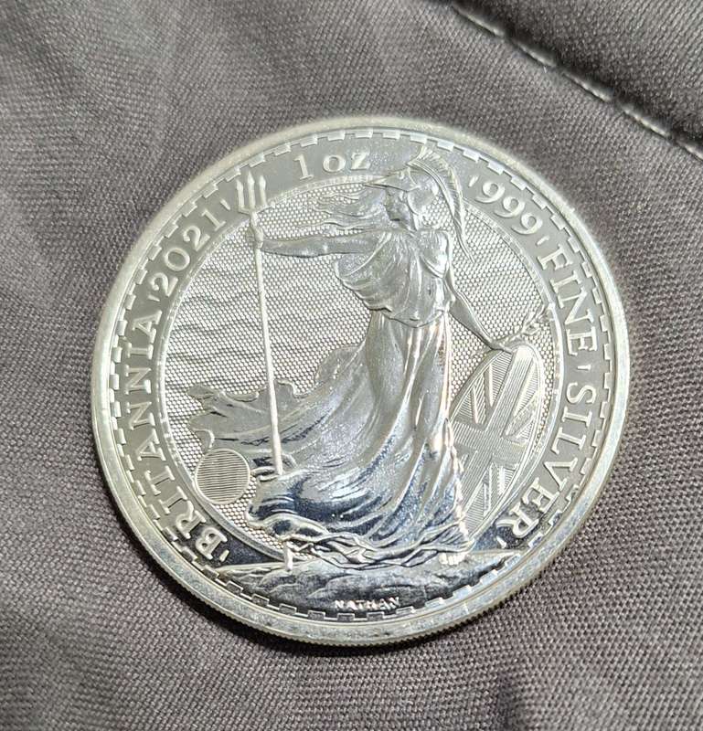 24x Silver Britannia coins (2021)