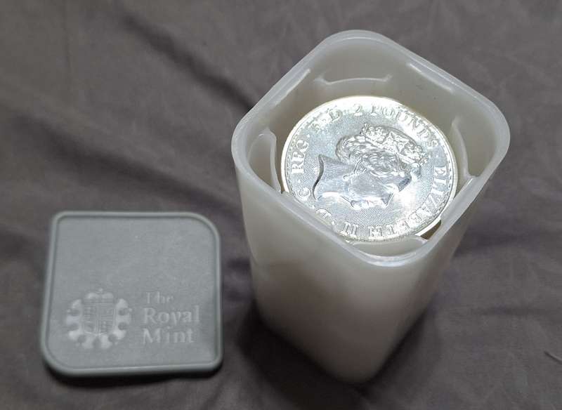 24x Silver Britannia coins (2021)