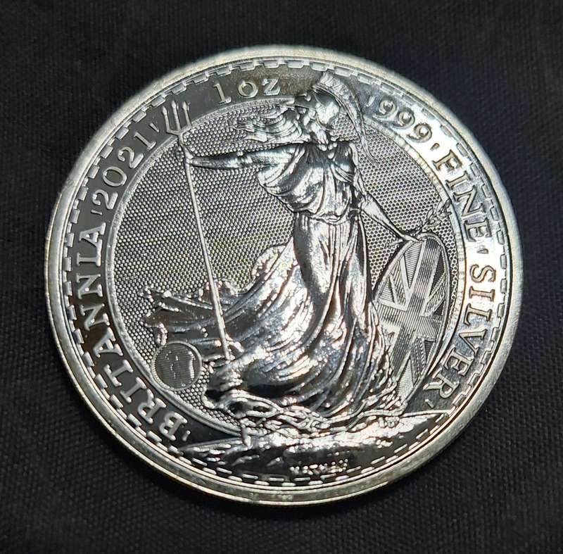 24x Silver Britannia coins (2021)