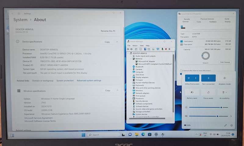 Acer Aspire 3 laptop