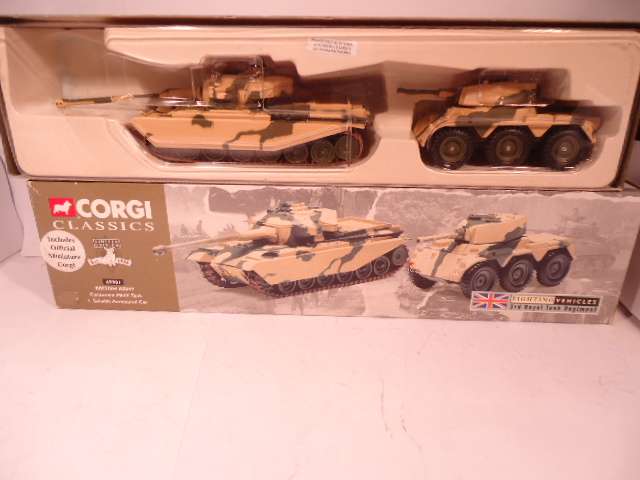 Corgi Classics - British Army - Centurion MkIII Tank + Saladin Armourd Car - # 69901