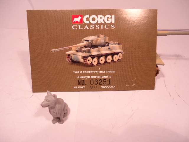 Corgi Classics - German Army - Tiger Mk I Tank - 9th Kompoanie Grossdeutschland Division # 666501