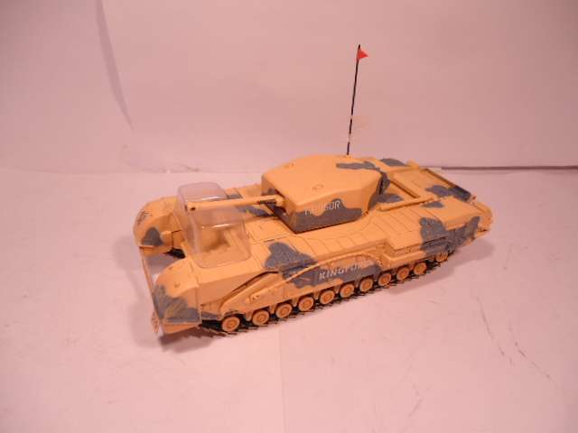 Corgi Classics - Chuchill MkIII Tank - Brirtish  Army - Kingforce El Alamein 1942 - WW II  # CC60104