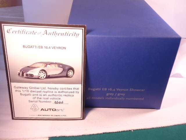 Auto Art - Bugatti EB 16.4 - Veyron - Limited - Nr 3646