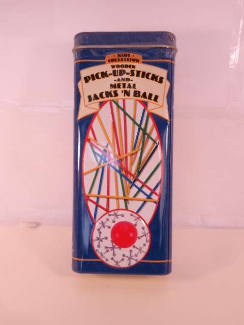 Cardinal - Wooden Pick-Up-Sticks-and-Metal Jack's 'N Ball - #72T