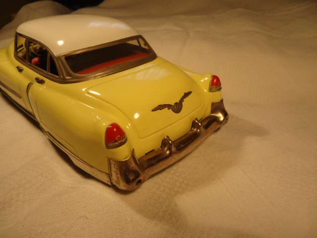 GAMA 300 - Cadillac - L - 31cm, H - 9.5cm , W - 13.54cm - Restored - Operational - Tin Plate