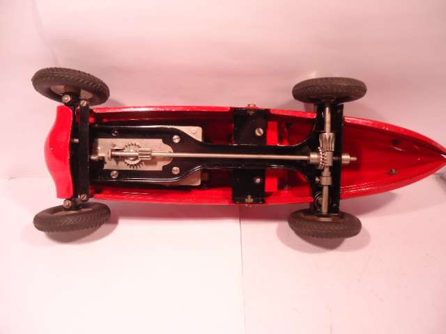 Marklin - Mercedes Racer - missing screen - with instructions - no key - Tin Wind Up Car # 1133