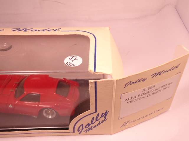 Jolly Model - Alfa Romeo 6c 3000cm - 1952 - # JL065
