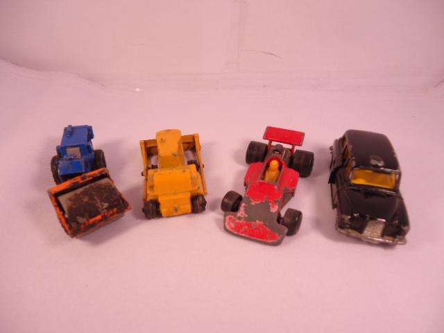 Corgi/Polistil/Matchbox - Lot of 5 models to be used for spares