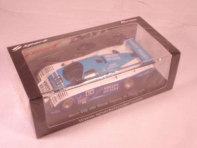 Spark - March 83G No 00, Winner Daytona  24 Hours 1984 - S v d Merwe/G Duxbury/T Mart - #43DA84