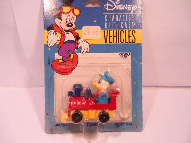 TOMY - Croner Toys - Lot of 4  Disney Caracter Die-Cast Vehichles