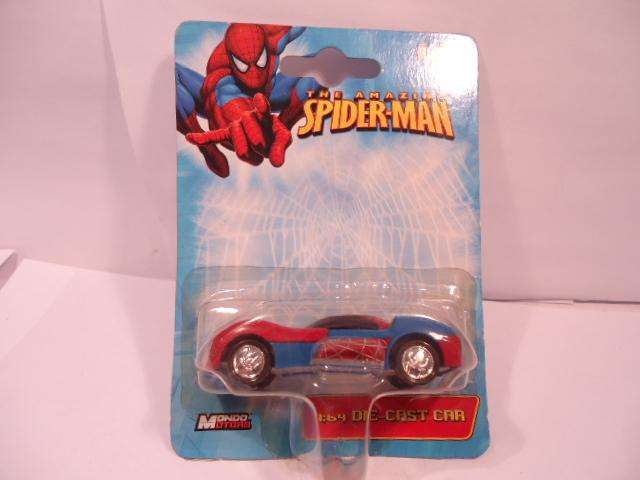 MARVEL - Lot of 6 The Amazing Spiderman Die Cast Cars - 2008