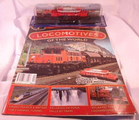AmerCom Collections - OBB Class 1020 Electric - 1940 Austrian Locomotive On Track - Issue 4