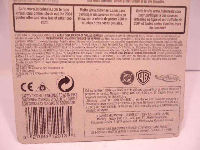 Hotwheels - Hardnoze Batmobile - 42/100 - 2004 1st Edt - 2004 - 042