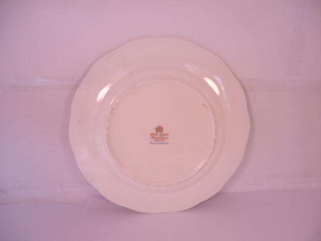 Royal Albert Bone China - 'Enhancement' - Single Round Cake Plate with Stand