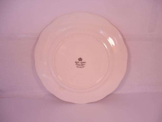 Royal Albert Bone China - 'Rainbow' - Single Round Cake Plate with Stand