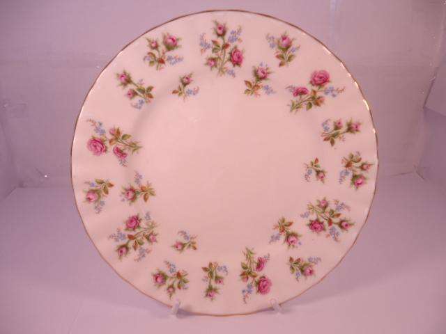 Royal Albert Bone China - 'Winsome' - Single Round Cake Plate with Stand