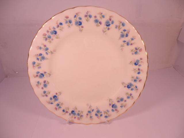 Royal Albert Bone China - 'Memory Lane' - Single Round Cake Plate with Stand