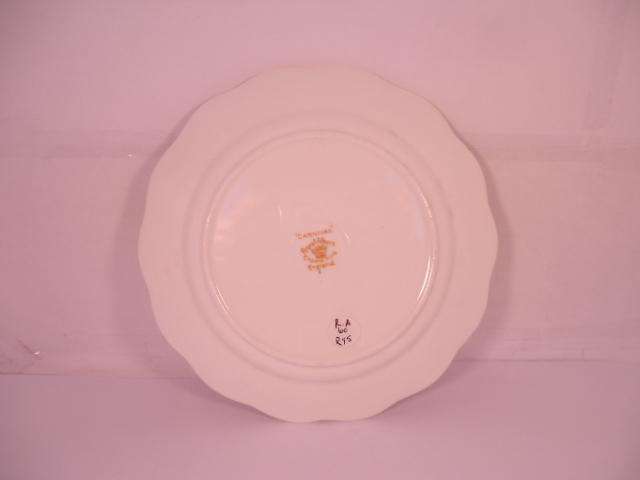 Royal Albert Bone China - 'Carnival' - Single Round Side/Cake Plate with Stand
