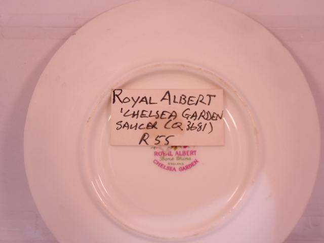 Royal Albert Bone China - 'Chelsea Garden' - Single Saucer with Stand
