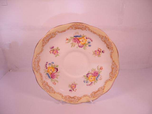 Royal Albert Bone China - 'Hampton Shape' - Single Saucer with Stand