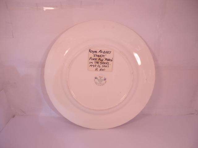Royal Albert Bone China - 'Violet' - Single Side Plate with Stand
