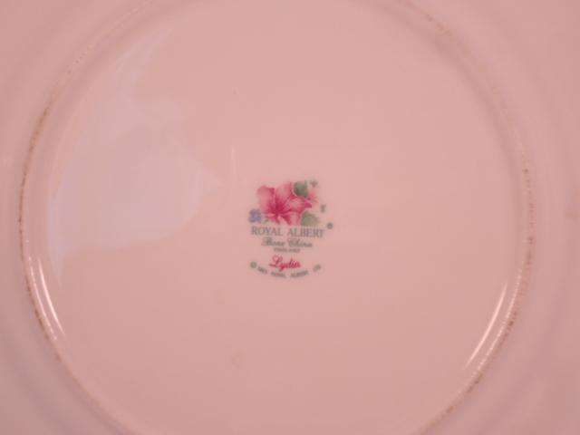 Royal Albert Bone China - 'Lydia' - Single Side Plate with Stand