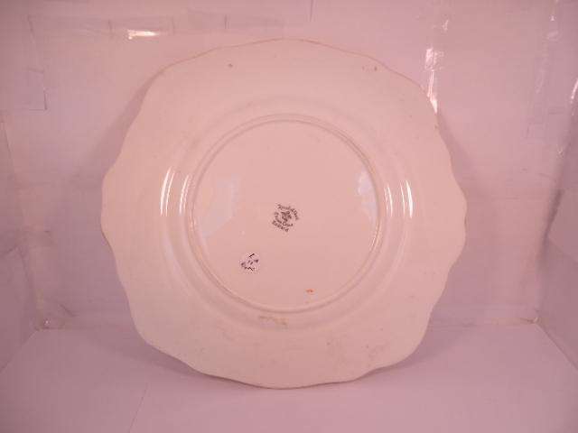 Royal Albert Bone China - 'Poppy' - Single Cake Plate with Stand